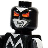 Dark Captain Maxx mini figure Custom printed