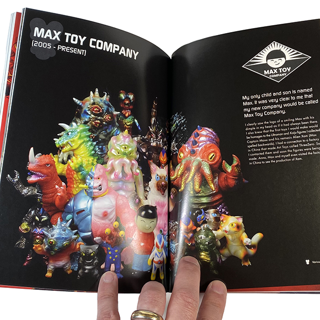 Toy Karma Soft cover book Mark Nagata's Kaiju Journey Art & Toys