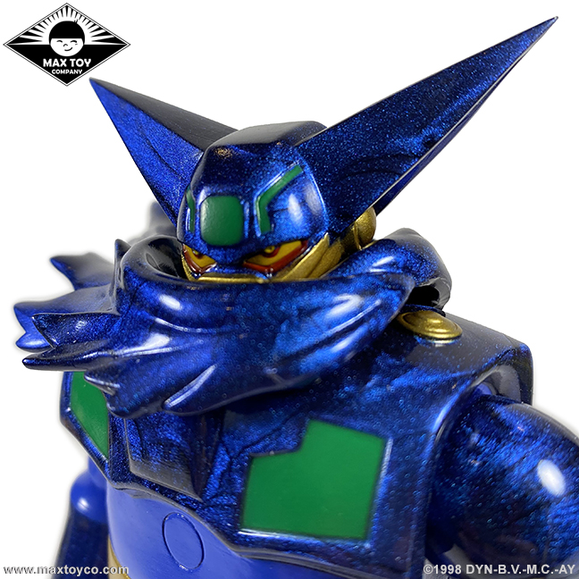 Dark Getter Robo 1 licensed BLUE Glitter colorway version