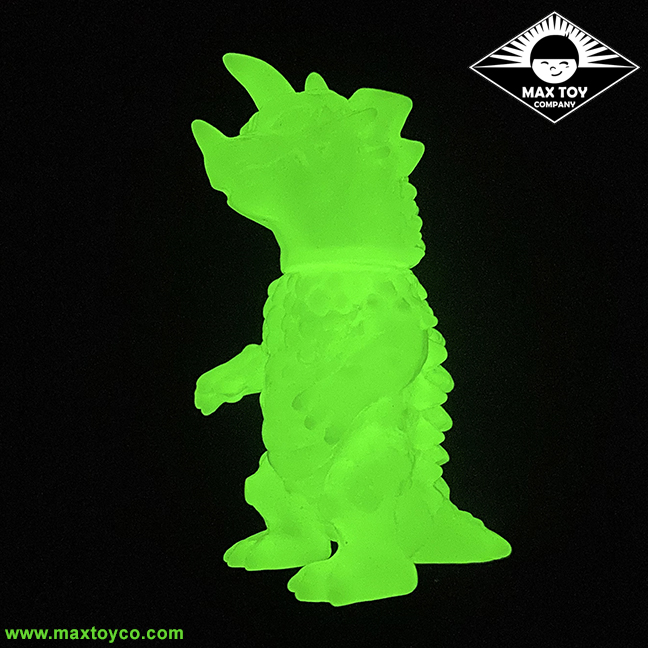 Mini Kaiju Drazoran Pure Glow in Dark sofubi