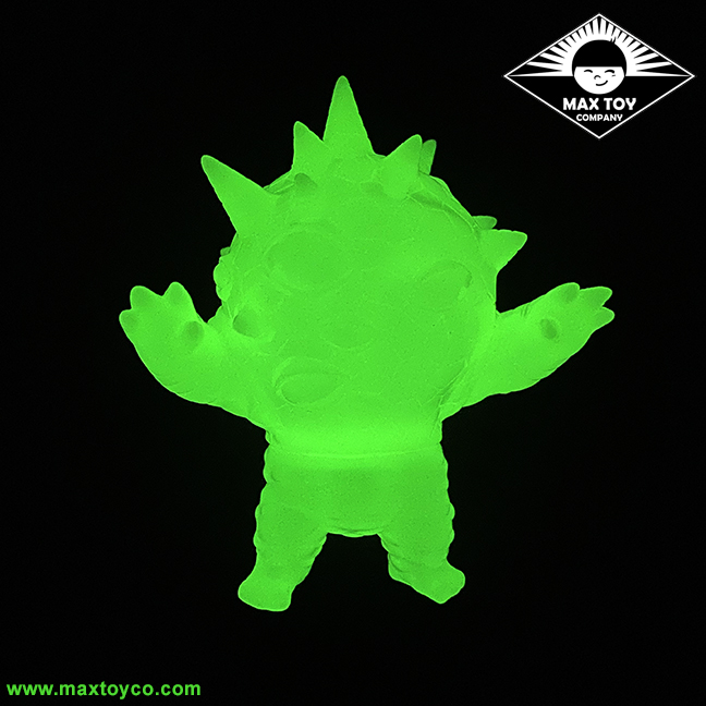 Glow in Dark Mini Kaiju Eyezon unpainted pure glow