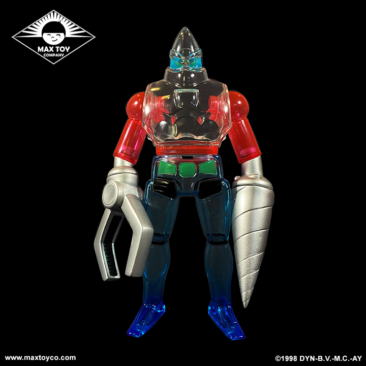 Getter Robo 2 licensed Clear version Red and Blue colors