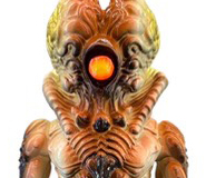 Devera painted Alien Xam figure micro run of x3 Glow in...
