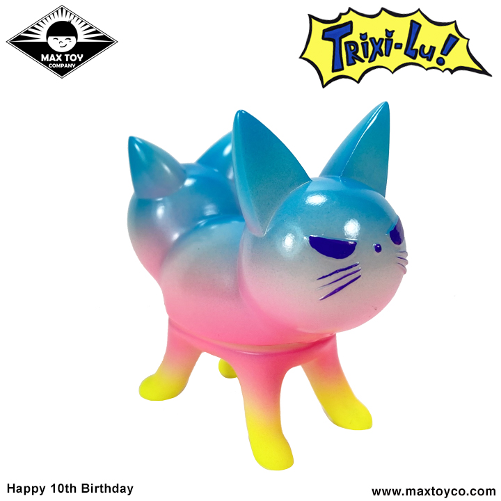 Trixi-Lu Cats 10th Birthday Glow In Dark