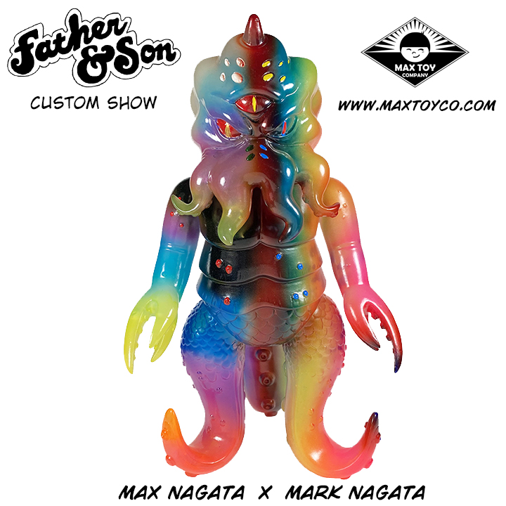Kaiju TriPus Max x Mark collab Father & Son custom show 2024