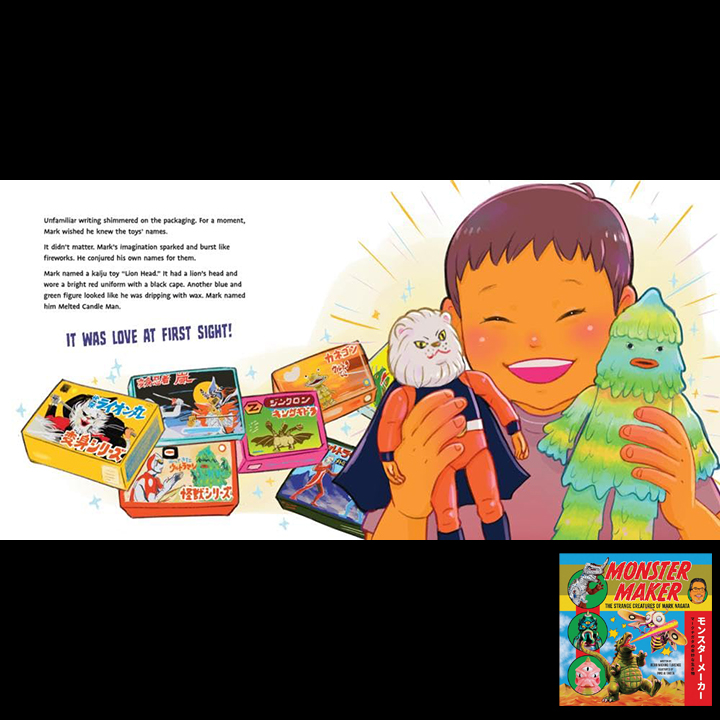Monster Maker: The Strange Creatures of Mark Nagata by Debbi Michiko Florence, Inko Ai Taki art Soft