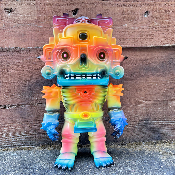 Glow Mega Mictlan skull Frank Mysterio x Mark Nagata super giant