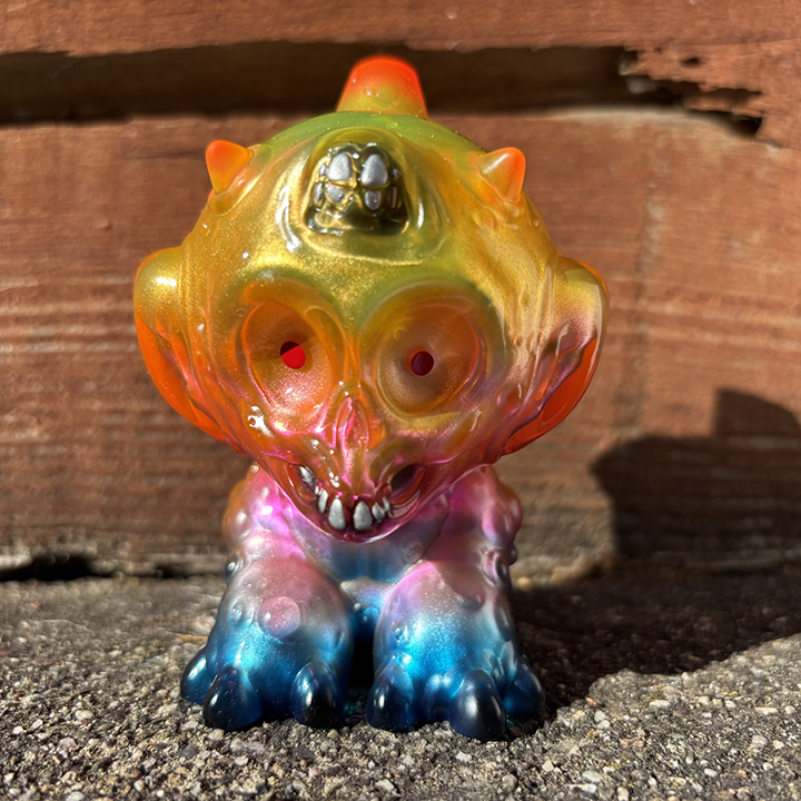 Changuito Monky Donut Ceresomonky x Mark Nagata custom YELLOW