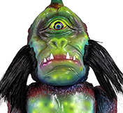 CyclopKong figure by Frank Mysterio Painted by Mark...