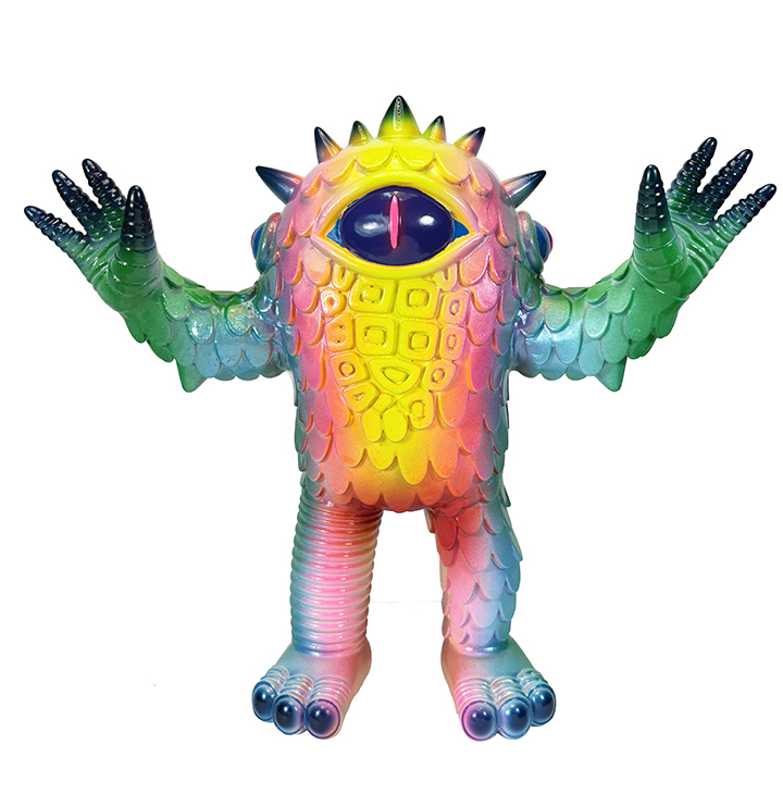 Kaiju Eyezon Erick Scarecrow x Max Toy designed printed Nagata paints - A