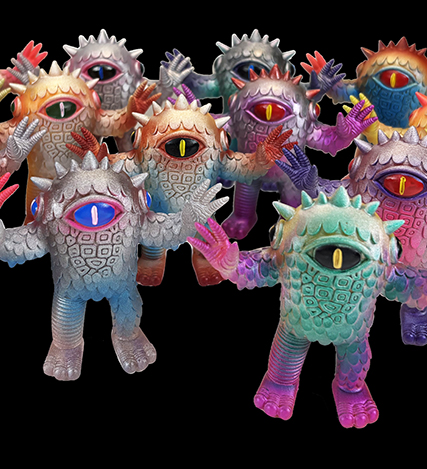 Mini Kaiju Eyezon Designed by Erick Scarecrow x Mark...