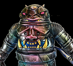 MechaToad Frog Magitarius x Mark Nagata paints Type B