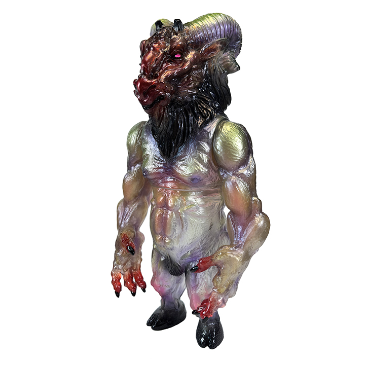 Baphomet by Zurdo Black head version Mark Nagata paints