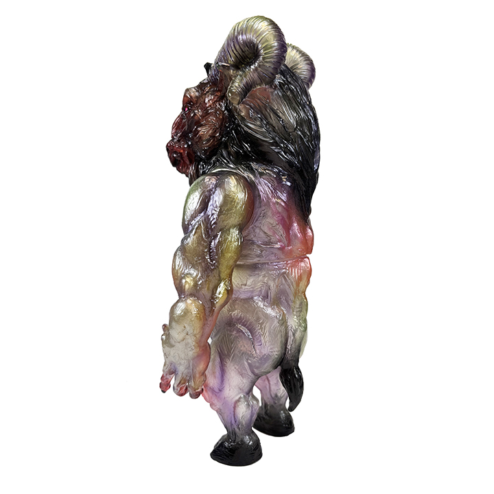 Baphomet by Zurdo Black head version Mark Nagata paints