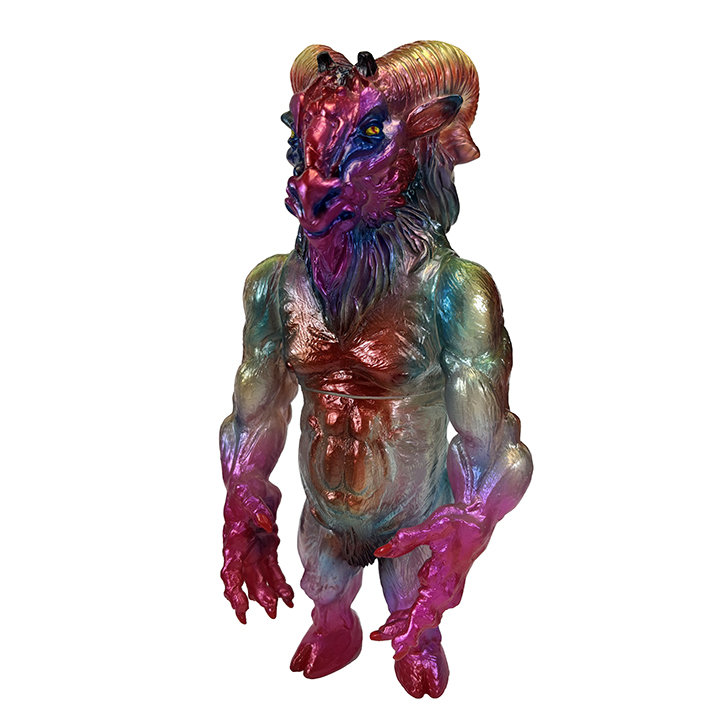 Baphomet by Zurdo Red head version Mark Nagata paints