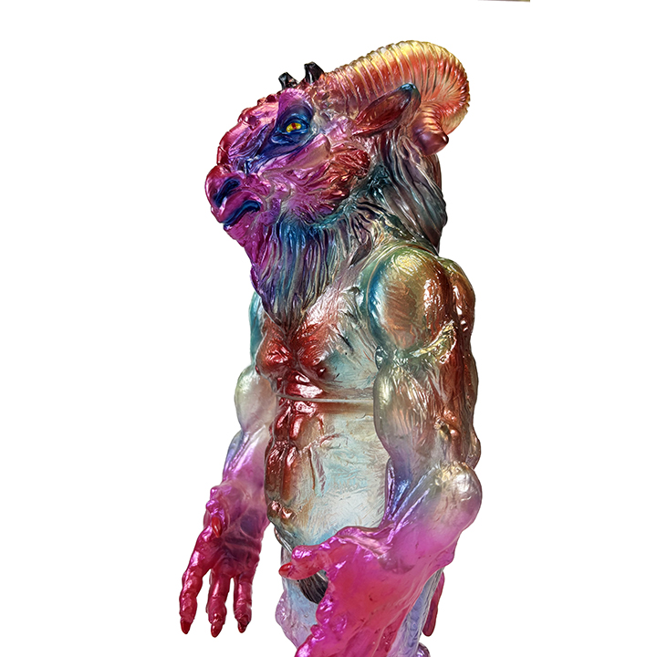 Baphomet by Zurdo Red head version Mark Nagata paints