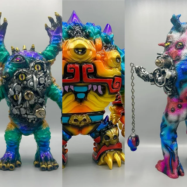 Max Toy Company - Japanese inspired vinyl Kaiju art toys