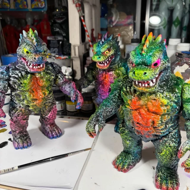 Max Toy Company - Japanese inspired vinyl Kaiju art toys